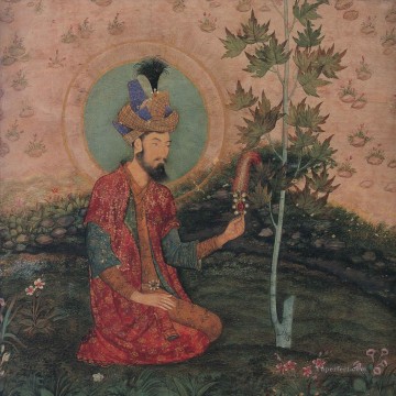indio Painting - Emperador indio Humayun